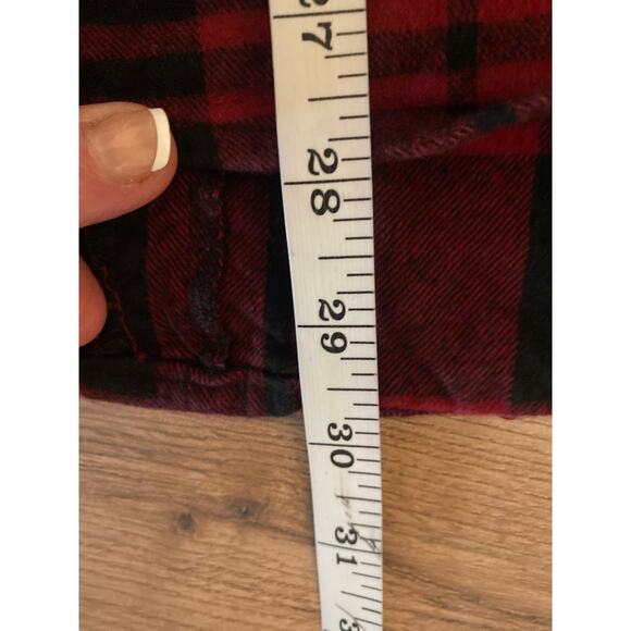 Five Brother Flannel Shirt Womens Large Red Buffalo - Picture 8 of 8